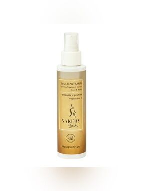 Nakery Beauty Multi-Vitamin Tanning Serum for Face & Body SEALED